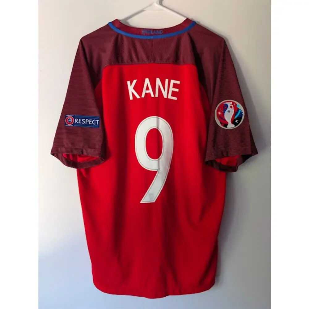 England Harry Kane Euro 2016 Jersey XL